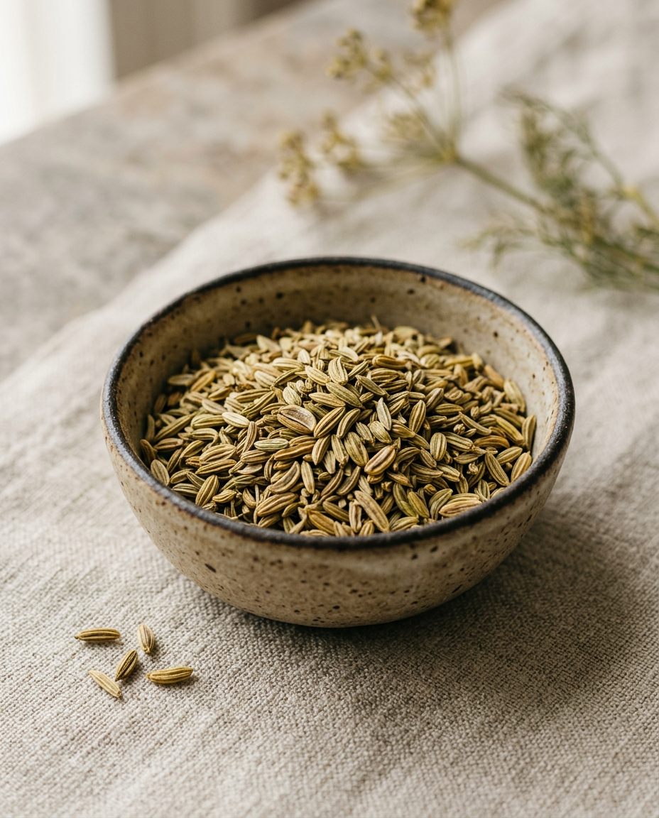 Seeking Clarity botanical ritual blend with olive leaf and fennel seeds